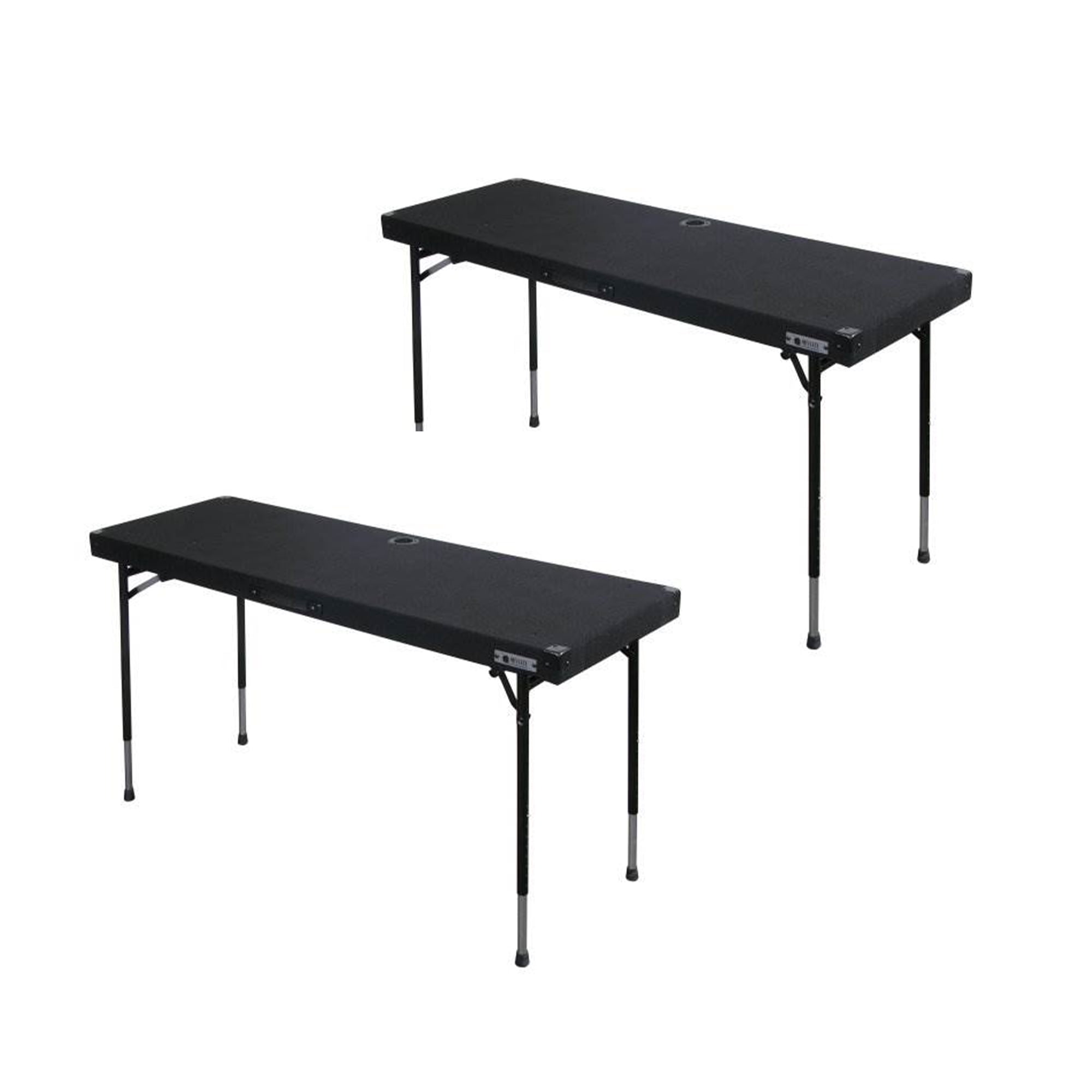 Odyssey CTBC2060 Carpeted Folding Dj Table With Adjustable Leg System 