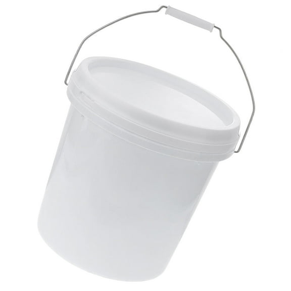CTIRCHIU Plastic Bucket Pail White 1Set