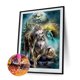 thumbnail image 2 of (20x30 CM) (DW-089) Serie de animales de lobo de diamante de resina de diamante cuadrado DW05762 Tmvgtek Oficina Multiescena Multifunción, 2 of 8
