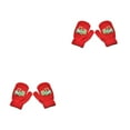 thumbnail image 3 of Qarigey 1 par de manoplas para niños, cómodas y cálidas, para niños rojo 2piezas Qarigey CBP207083, 3 of 6