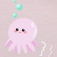 thumbnail image 3 of CafePress - Cute Pink Octopus T Shirt - Cute Toddler T-Shirt, 100% Cotton, 3 of 4