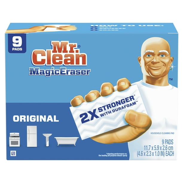Mr. Clean Magic Eraser Original Cleaning Pads, 9 ct