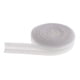 thumbnail image 4 of de poliéster de encaje decorativo con banda elástica para mano / adorno de bolsa de ropa, 1.8 cm de ancho Blanco perfecl Ajuste de encaje elástico, 4 of 8