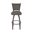 thumbnail image 5 of 870 Hadleigh 25" Swivel Counter Stool with Bronze Finish and Graph Chalice Seat and Back, 5 of 5