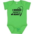 thumbnail image 3 of Inktastic I Hooked Nana's Heart with Fishing Rod Boys or Girls Baby Bodysuit, 3 of 5