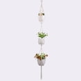 thumbnail image 7 of WUTYU Macrame Plant Hangers Jute het Plant Indoor Boho Hanger Large Hanging Wall Plants for all House Plants Flowers Herbs, 7 of 7