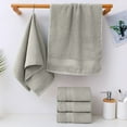 thumbnail image 4 of 5-Piece Bath Towels Set, Thick Soft and Highly Absorbent Cotton Bath Towels for Bathroom, Gym, Spa, Pool, Quick-Dry Towels for Face, Body, Household Use, Perfect Gift Set, 4 of 7