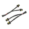 thumbnail image 1 of Male To Female Headlight Cable, 2 Pcs Headlight 2 Way Splitter Wires Plug and Play   for Pickup, 1 of 7