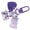 A, variant on Colorful Candy Keychain Decoration Bag Decoration Stylish Keychain Bag Accessory Candy Bear Pendant Charm Keychain