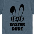 thumbnail image 3 of Instant Message - Easter Dude Bunny - Toddler And Youth Short Sleeve Graphic T-Shirt, 3 of 6