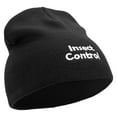 thumbnail image 4 of Insect Control Embroidered 8 Inch Short Beanie - Black OSFM, 4 of 5