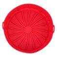 thumbnail image 1 of 1Pc Air Fryer Silicone Hand-held Bakeware Barbecue Plate Multifunctional Pad Red, 1 of 8