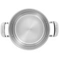 thumbnail image 3 of Cuisinart 419-14 Contour Olla de acero inoxidable, varios tamaños y estilos, Horno holandés, Platead, 3 of 6