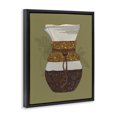 thumbnail image 4 of Stupell Industries Pour Over Coffee Maker Food & Beverage Painting Black Floater Framed Art Print Wall Art, 17 x 21, 4 of 10