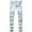 Light blue##1, variant on jsaierl Men's Casual Ripped Denim Pants Distressed Straight Stretch Skinny Slim Fit Classic Washed Denim Jeans Trousers