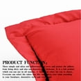 thumbnail image 4 of Ntbay 2 Pack Double Brushed Microfiber King Pillow Shams with 2" Flange, Wrinkle, Fade, Stain Resistant Sham, 20"x36", Red, 4 of 5