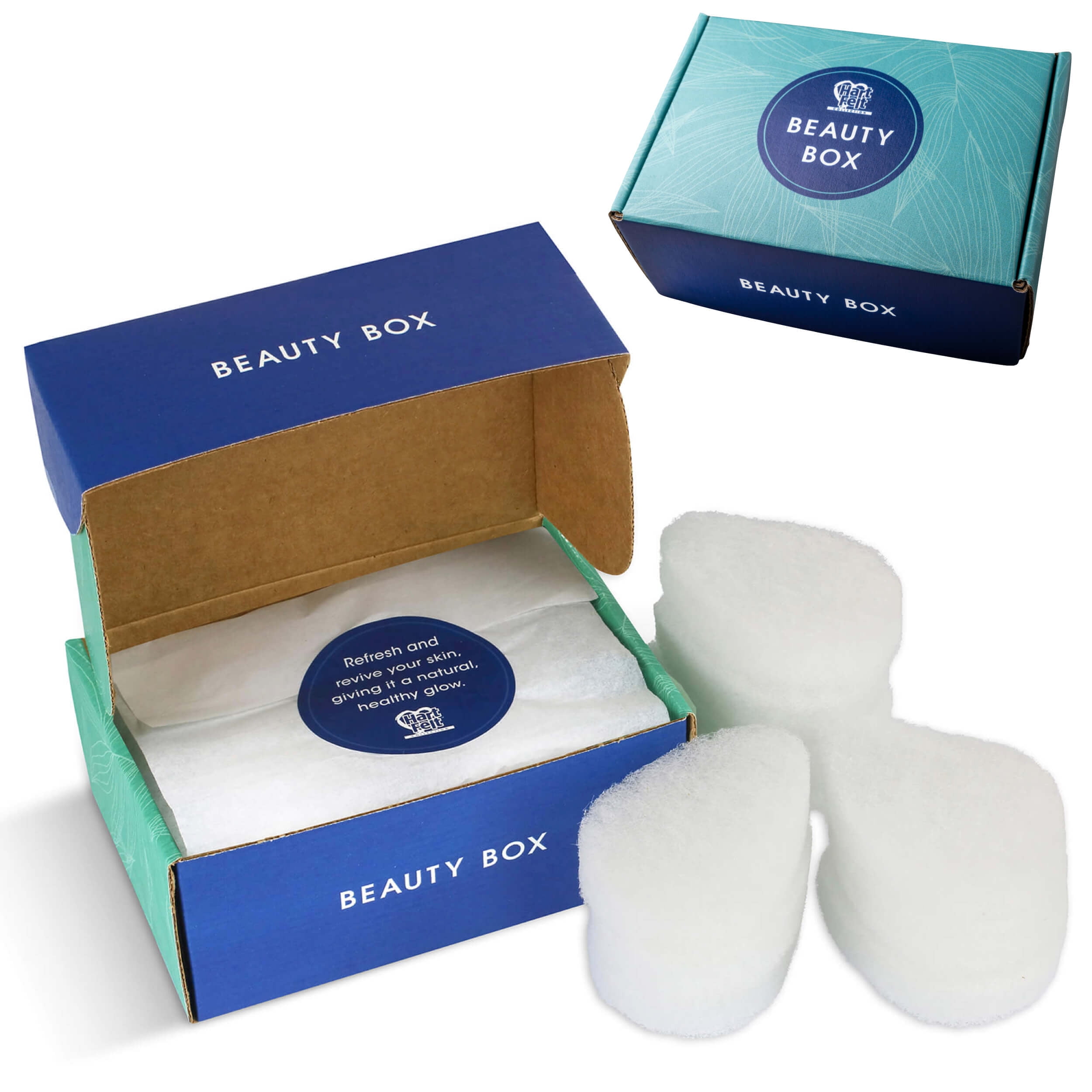 HartFelt Facial Exfoliation Beauty Box with Facial Scrub Super Soft