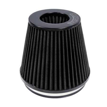 Kyostar Filtre à Air en Fibre de Carbone Véritable 100% Couvercle de Protection contre la Chaleur Universel pour Filtre Conique 2.5-3.5 Pouces