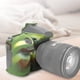 thumbnail image 4 of Funda De Cámara Para Nikon, Funda Protectora De Silicona Suave Para Cámara Digital, Accesorios De Carcasa Para Cámaras Nikon D810, Camuflaje, 4 of 8