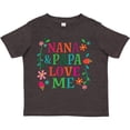 thumbnail image 3 of Inktastic Nana and Papa Love Me Girls Toddler T-Shirt, 3 of 5