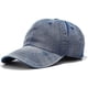 thumbnail image 1 of Gorra de béisbol lavada Harhinhe, gorra de papá de algodón de mezclilla desgastada, gorra de estilo camionero unisex ajustable, 1 of 7