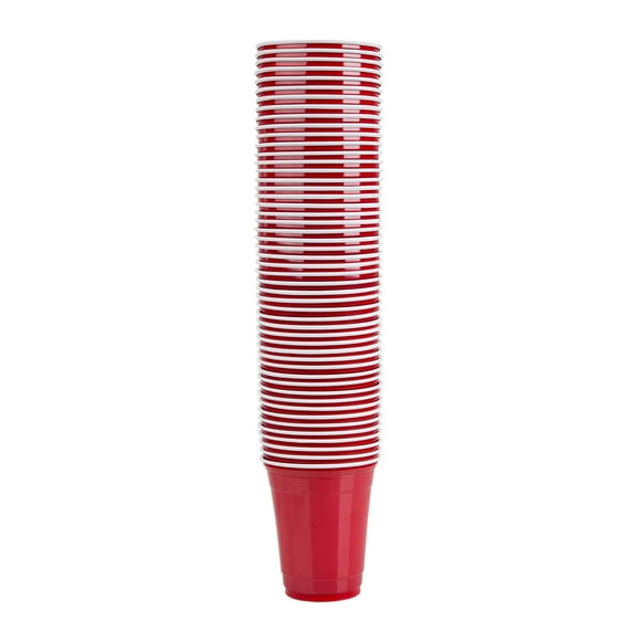 Gobelets Solo Rouges 16 Oz (Lot de 50)