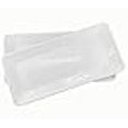 thumbnail image 3 of KX-WARE 17-Inch Melamine Serving Tray/Platters Set of 2, White & Rectangular | 100% Melamine,Dishwasher Safe,BPA Free, 3 of 4