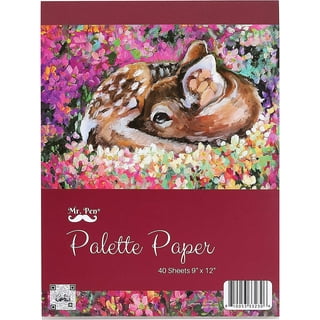 Disposable Palette Paper, Palette Paper Pad, 35 Sheets For