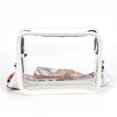 thumbnail image 4 of Bolso Tipo Sobre Btafrte PVC transparente Artículos Deportivos y Fitness blanco bufanda Correa, 4 of 9
