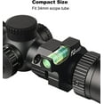 EZshoot Rifle Scope Level Precise Calibration, 34mm Scope Bubble Level ...