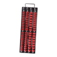 thumbnail image 3 of Soporte de la bandeja de la bandeja de socket PRÁCTICO con EL MANEJO de 1/4 pulgadas 3/8 pulgadas 1/2 pulgada Organizador de herramientas portátiles Rojo, 3 of 8