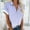Purple, variant on QUNYINEY Summer Button Down Shirts for Women Casual Collared Gradient Short Sleeve Tops with Pocket Loose Shirts