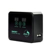 QHTT Reptile Mister Humidifier Rainforest Rainfall Intelligent Spray Maker Sprinkler Kit Black