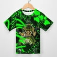 thumbnail image 3 of Apex Legends Octane Kids Short Sleeve Tee Shirt Novelty Crewneck T-Shirts Unisex Summer Blouse Tops for Boys Girls 100CM, 3 of 8