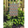 thumbnail image 2 of NUDECOR Accent Abstract Pattern Arrows on Button American Bizarre Bottom Classical Garden Flag Decorative Flag House Banner 12x18 inch, 2 of 2