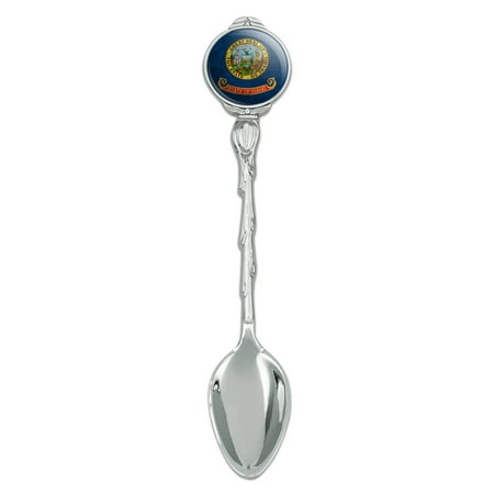 

Rustic Idaho State Flag Distressed USA Novelty Collectible Demitasse Tea Coffee Spoon