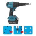 thumbnail image 4 of Cordless Brushless Rivet Hand Tool, ABS 2.4-4.8mm Brushless Electric Rivet  Simple Operation 360W Maximum Output Power  For Home Decoration, 4 of 8