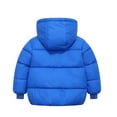 thumbnail image 2 of SILVERCELL Baby Boys Girls Fall Winter Fleece Coats Toddler Thick Down Padded Jacket Kids Hooded Zipper Windproof Snow Outerwear 18M-6T, 2 of 6