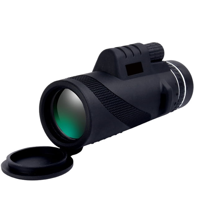 50x60 HD Monocular Telescope with Tripod, BAK4 Prism Night Vision for Bird Watching Hunting, Phone Adapter Included
