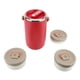 thumbnail image 2 of Tarro de Alimentos con Aislamiento al Vacío de Múltiples Capas de 2,6 L, Material de Acero inoxidable, desierra a Prueba de Fugas, Lonchera aislada apilable de 3 Niveles Con ASA, 2 of 7