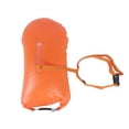 thumbnail image 4 of Boya de natación inflable, burbuja de natación, totalmente impermeable, PVC, bolsa de equipo de alta visibilidad para kayakistas, rafting, triatletas. Naranja, 4 of 8