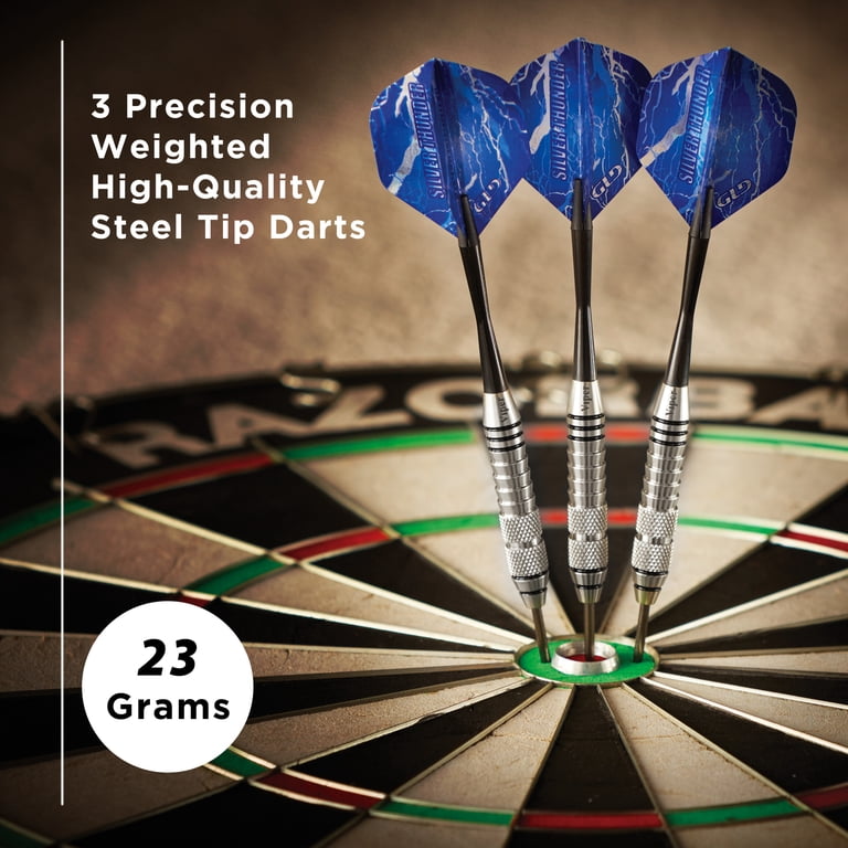 Viper, Dart Set, Silver Thunder Steel Tip, 23 Grams - Walmart.com