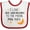 White and Red, variant on Inktastic I Love My Abuelito to the Moon and Back Boys or Girls Baby Bib
