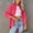 Hot Pink, variant on Long Sleeve Denim Jacket Oversized Lapel Button Up Shacket Casual Boyfriend Western Trucker Jean Jackets Woman's Clothes Business Casual Coat for Women Woman plus Jackets Dress Jackets for Women
