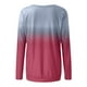 thumbnail image 4 of Sudadera de cuello redondo de Color degradado con estampado de araña y gato divertido de Halloween para mujer, Top de manga larga Fridja fjkfkj703, 4 of 8
