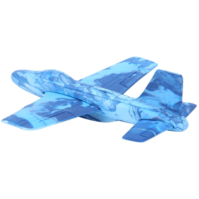 Jouet Avion à Lancer, Jouet Planeur Planeur Modèle d'Avion Planeur pour Enfants Avion en Mousse Aéronef Volant Avion avec 1 X Avion en Mousse pour Avion Jouet Planeur Bleu,Rouge