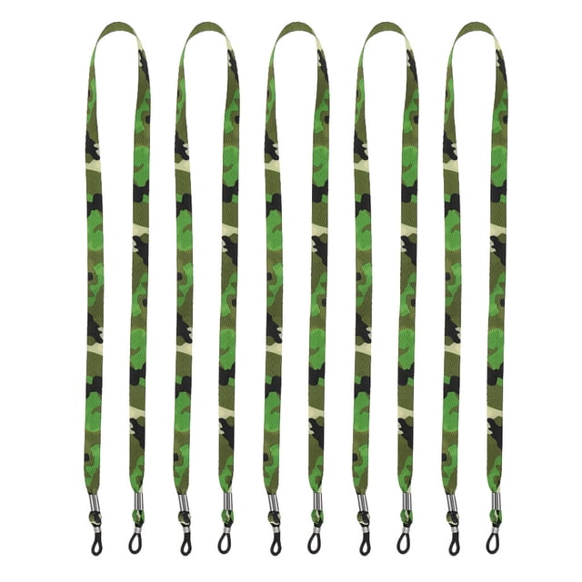 Maoww 5 Pièces Lunettes de Soleil Camouflage Lunettes de Soleil Cordon Sangle Support de Cordon 60cm 4