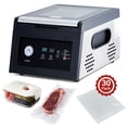 thumbnail image 1 of Yiwa Professional Chamber Vacuum Sealer, Stainless Steel Design with 11.5" Sealing Width, 950W Auto Seal and Marinating Function, 4.2 Cbm/h, Ideal for Home or Commercial Food Packaging, 1 of 7