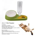thumbnail image 3 of 2 dans 1 Distributeur d'Eau pour Animaux de Compagnie Multipurpose Spill Proof Slip Resistance Bottom Dog Cat pour l'Intérieur, 3 of 8