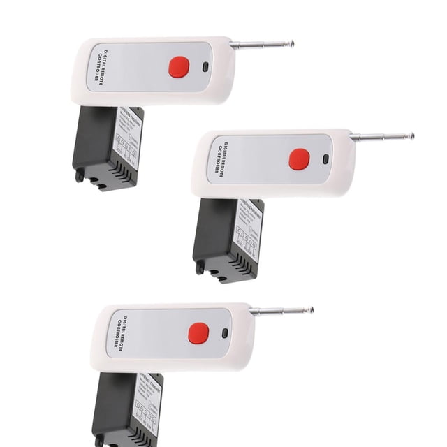 3x DC12V 10A Conador Remoto Inalámbrico Interruptor De Automatización Del Hogar 1000 Metros